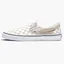 Кеды унисекс Vans Checkerboard Classic Slip-On Shoe Beige/White VN0A7Q5DBLL
