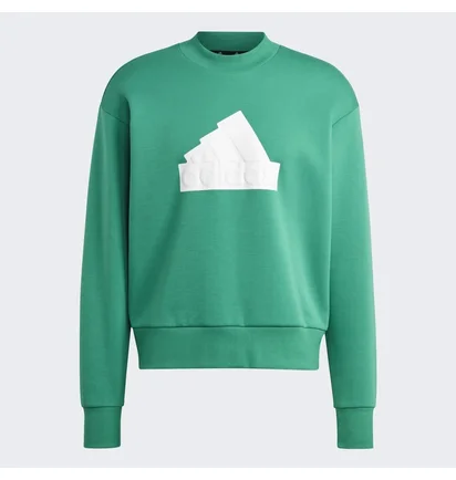 Свитшот мужской Adidas Future Icons Badge Of Sport Crew Sweatshirt Turquoise IC3744