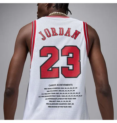 Майка мужская Air Jordan J Ess Summer Jersey White HF9375-100
