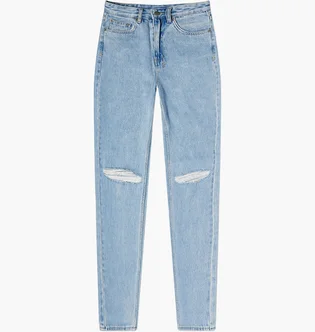 Джинсы женские Ksubi Playback Authentik Trashed Denim Jeans Light Blue WCO23DJ002