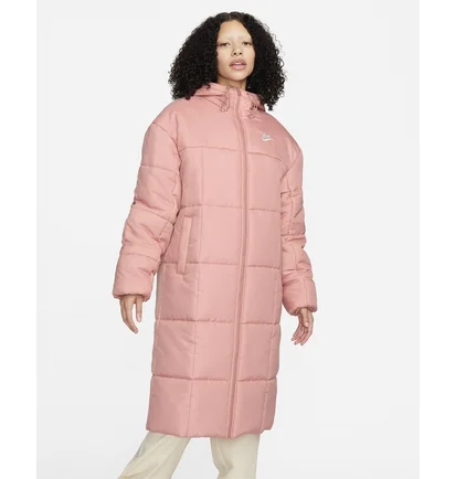 Парка жіноча Nike Sportswear Classic Puffer Therma-Fit Loose Hooded Parka Pink FB7675-618