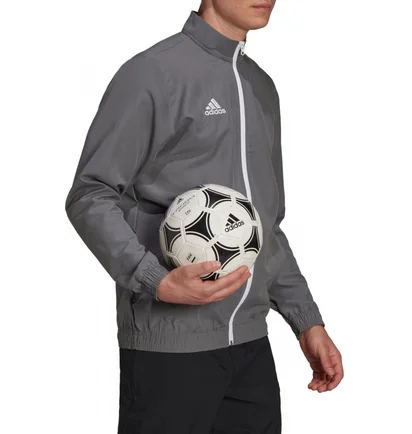 Олимпийка мужская Adidas Jacket Ent22 Pre Jkt Grey H57535