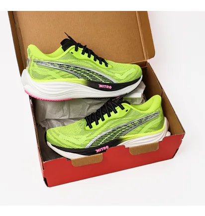 Кроссовки женские Puma Velocity Nitro™ 3 Psychedelic Rush Running Shoes Green 380081-01