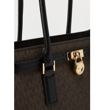 Сумка жіноча Michael Kors Hamilton Tote Charm Handbag Brown 30F5GNXT0B-292-BROWN-136122