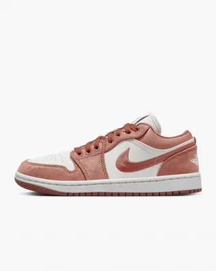 Кроссовки женские Air Jordan 1 Low Se WomenS Shoes White/Orange FN3722-801
