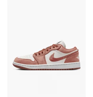 Кроссовки женские Air Jordan 1 Low Se WomenS Shoes White/Orange FN3722-801