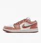 Кроссовки женские Air Jordan 1 Low Se WomenS Shoes White/Orange FN3722-801