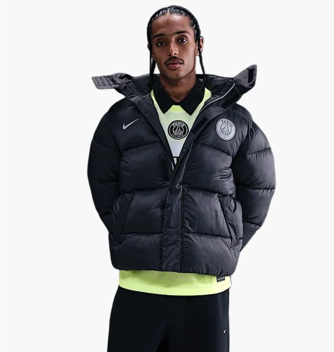 Пуховик чоловічий Nike Psg Tf Filled Black HM4232-060