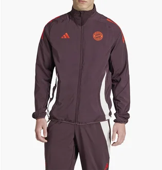 Олимпийка мужская Adidas Casaco Fcb Pre Jkt Bordo IS9963