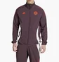 Олимпийка мужская Adidas Casaco Fcb Pre Jkt Bordo IS9963
