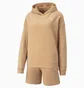 Спортивный костюм женский Puma Loungewear Short Beige 673703-89