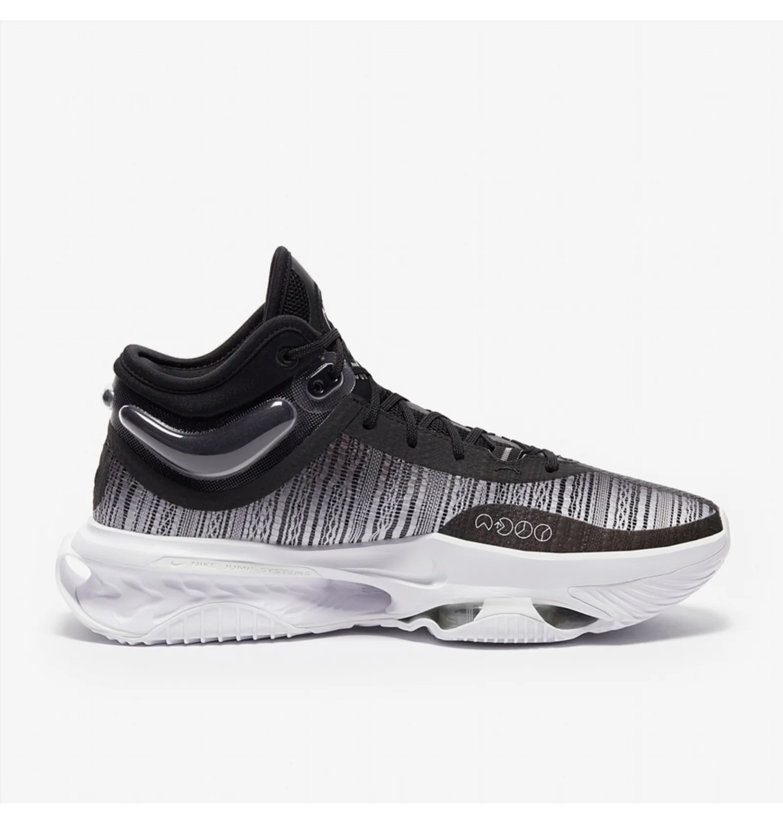 ᐉ Кросівки унісекс Nike Air Zoom G.T. Jump 2 White/Black DJ9431