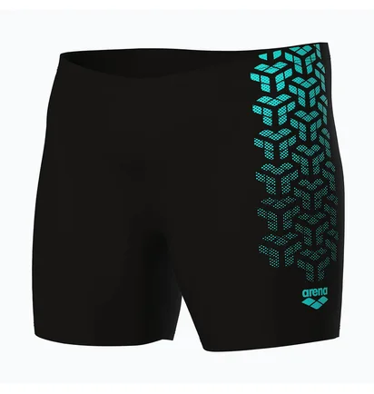 Плавки мужские Arena Kikko V Swim Mid Jammer Graphi Black 006701-508