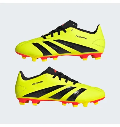 Бутсы унисекс Adidas Predator Club Flexible Ground Football Boots Yellow IG7757