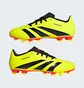 Бутсы унисекс Adidas Predator Club Flexible Ground Football Boots Yellow IG7757