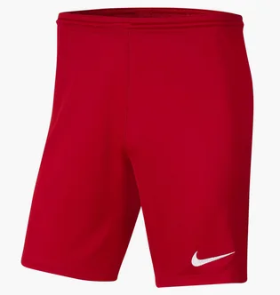 Шорты детские Nike Park Iii Red Bv6865-657