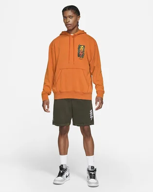 Худі чоловіче Air Jordan Mens Performance Hoodie Orange DH0598-893