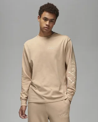 Лонгслив мужской Air Jordan Long Sleeve T-Shirt X Union La Beige DV7341-296