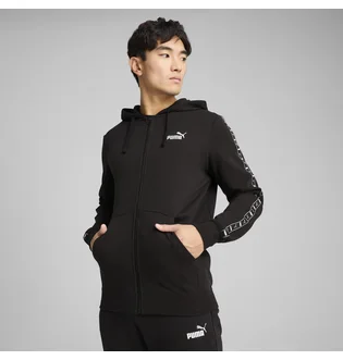 Толстовка чоловіча Puma Ess Tape Full-Zip Hoodie Black 684678-01