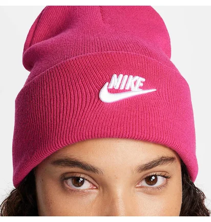 Шапка унісекс Nike Peak Tall Cuff Futura Pink FB6528-615