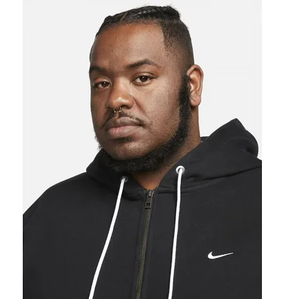 Толстовка чоловіча Nike Solo Swoosh Fullzip Hoodie Black DR0403-010