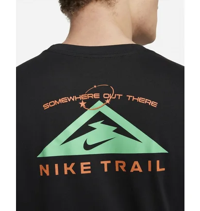 Футболка мужская Nike T-Shirt Trail Dri-Fit Black FD0120-010