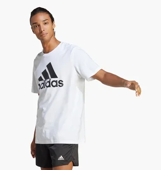 Футболка чоловіча Adidas Essentials Single Jersey Big Logo Tee White Ic9349