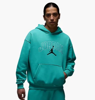 Худи мужское Air Jordan MenS Brooklyn Fleece Oversized Pullover Hoodie Blue IB7241-392
