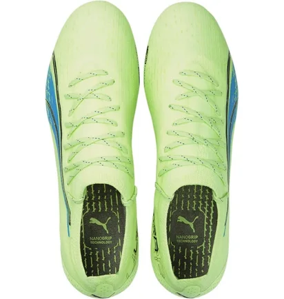 Бутсы мужские Puma Ultra Ultimate Fg/Ag Green 106868-01