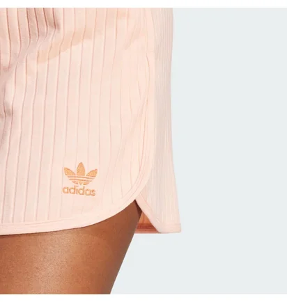 Шорти жіночі Adidas Essentials Wide Rib Sprinter Peach JD5165