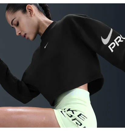 Світшот жіночий Nike Flc Crew Tt Hrx Black HV3591-010
