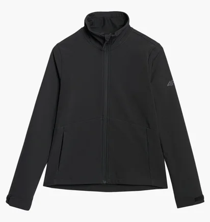Куртка жіноча 4F Softshell With 5000 Membrane Black 4FWAW25TSOFF394-20S