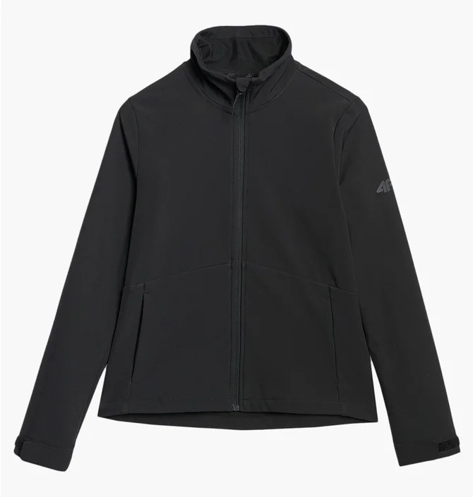 Куртка жіноча 4F Softshell With 5000 Membrane Black 4FWAW25TSOFF394-20S