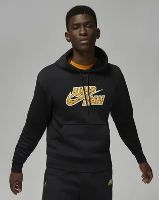 Худи мужское Air Jordan M J Flt Mvp Jm Flc Po Black Dq8037-010
