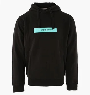 Худи мужское Stone Island Hoodie Black 781565585-V0029