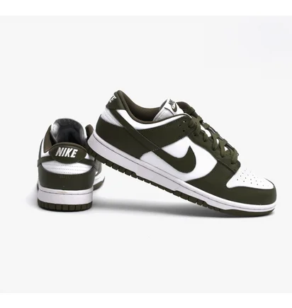 Кроссовки женские Nike W Dunk Low White/Green DD1503-120