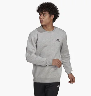 Свитшот мужской Adidas Essentials Fleece Sweatshirt Grey H12221