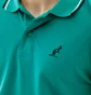 Поло чоловіче AUSTRALIAN Two-Stripes Polo Tech Pique R-Fit Turquoise LSUPO0006-913A