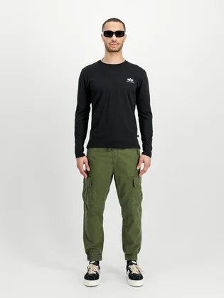 Лонгслів чоловічий Alpha Industries Basic Black 198517-03-BLACK