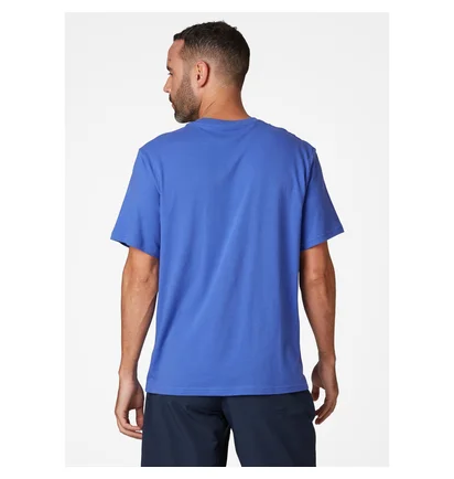 Футболка мужская Helly Hansen Nord Graphic T-Shirt Blue 62979-606
