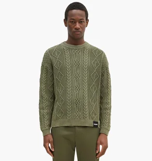 Кофта мужская Neighborhood Washed Olive 24213NH-KNM01