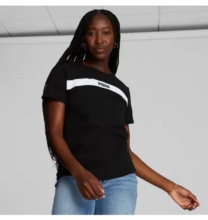 Футболка женская Puma Upfront Line Tee Black 678752-01