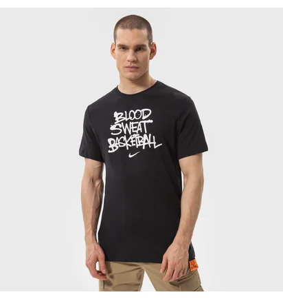 Футболка мужская Nike T-Shirt M Nk Df Bsb Verb Ss Tee Nba Black DN2982-010