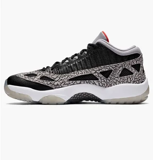 Кроссовки мужские Air Jordan 11 Retro Low Ie Black Cement Black 919712-006