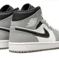 Кроссовки мужские Air Jordan 1 Mid White/Grey 554724-078