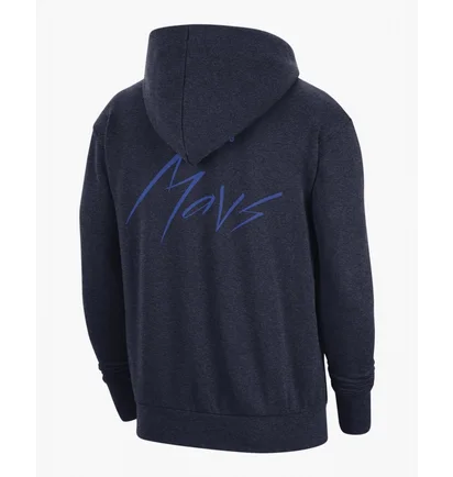 Худи мужское Nike Dallas Mavericks Courtside Hoodie Blue DR9305-419