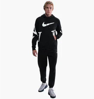 Свитшот мужской Nike M Nk Club Hockey Jsy Neo Vrsty Black IH4258-010