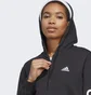 Толстовка жіноча Adidas Essentials Linear Full-Zip French Terry Hoodie Black Ic6863