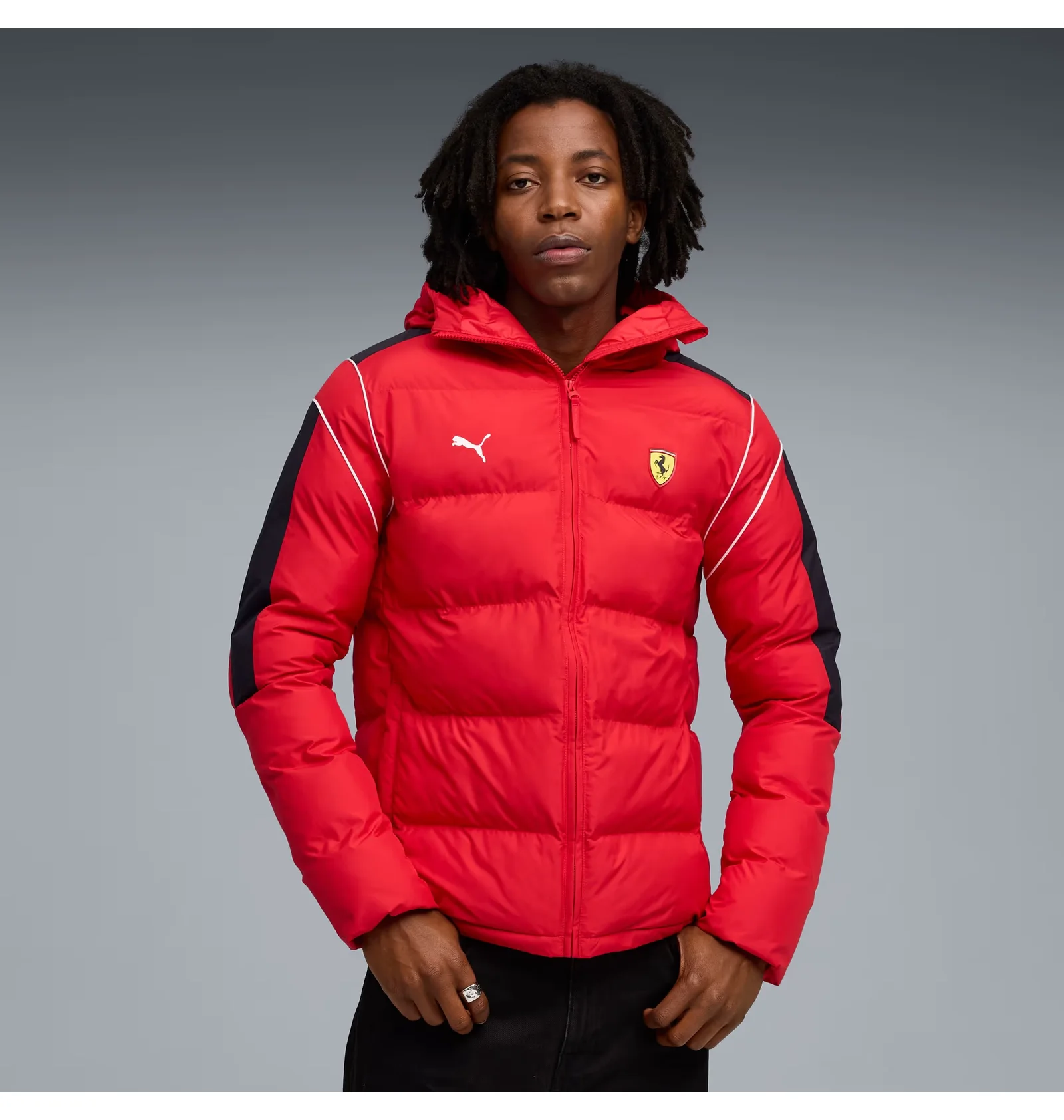 ᐉ Пуховик мужской Puma Scuderia Ferrari Mt7 Red 632762-02