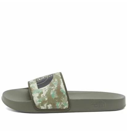 Тапочки мужские The North Face Base Camp Slide Camo/Green NF0A4T2RIYL
